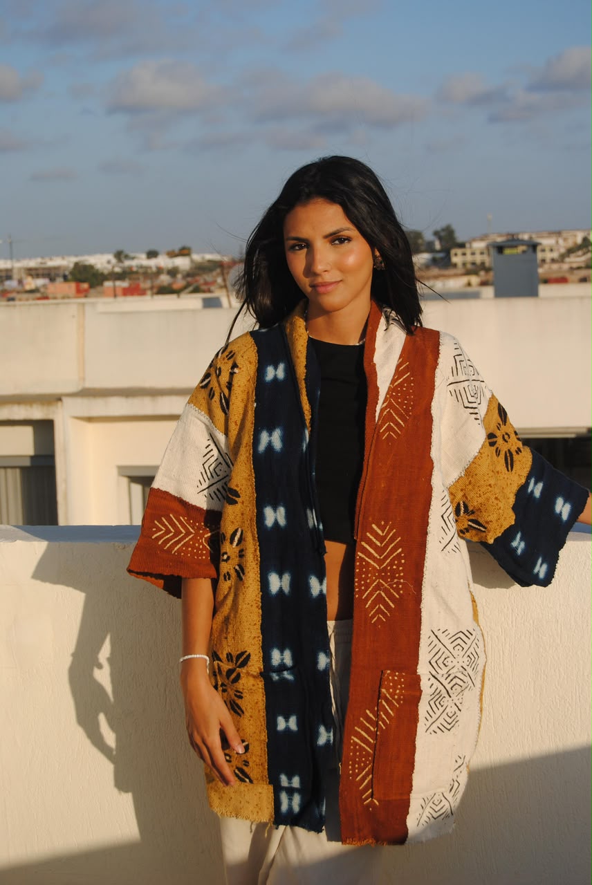 Kimono Patchwork Indigo