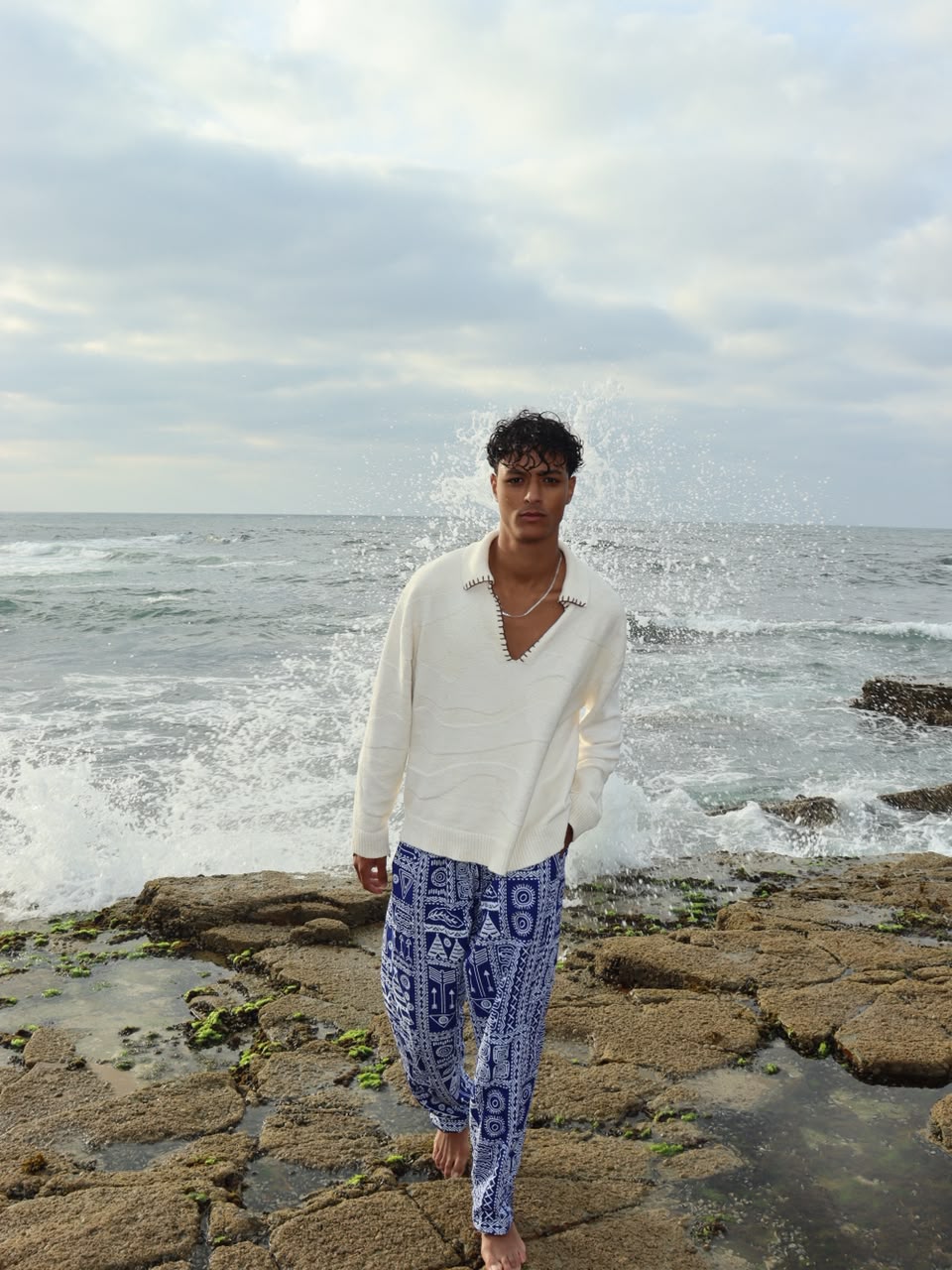 Pantalon Bleu Roi