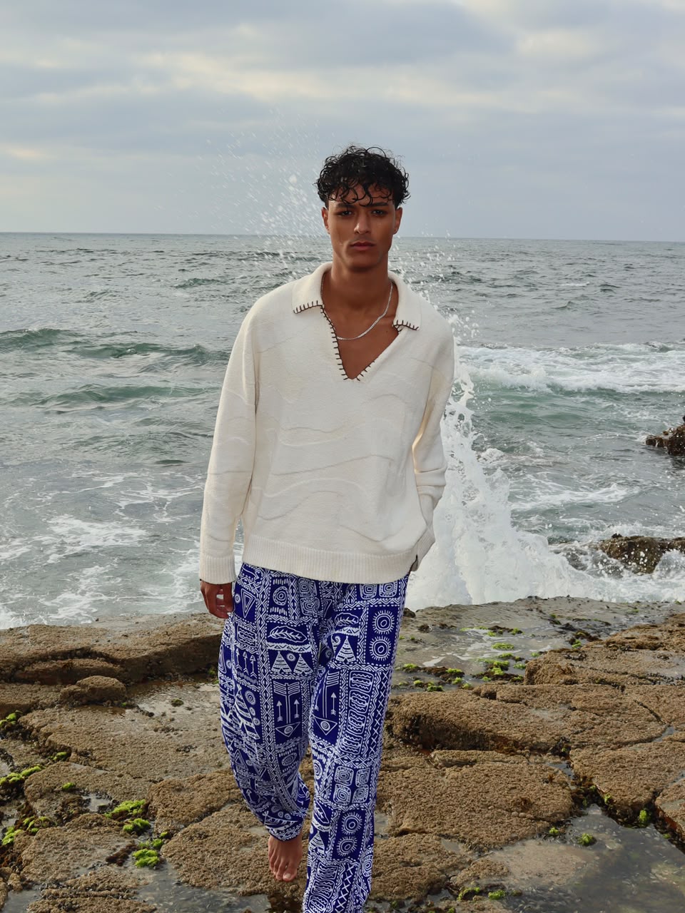 Pantalon Bleu Roi