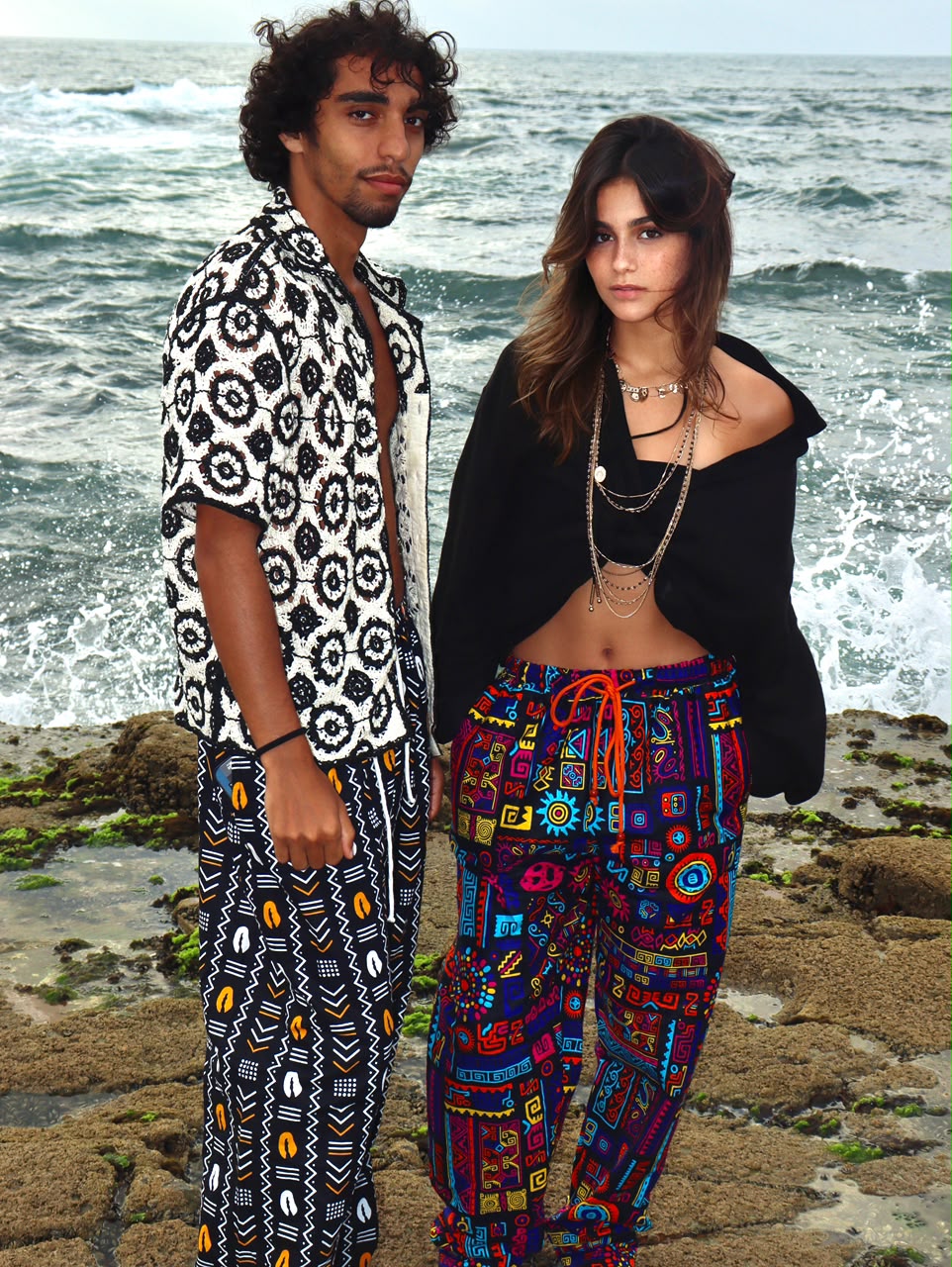 Pantalon Multicolore