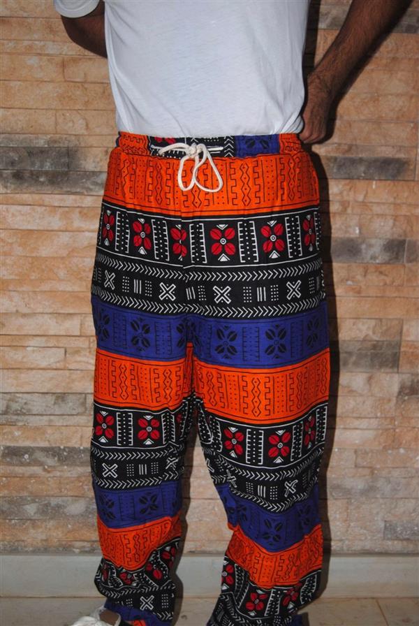 Pantalon Orange & Indigo